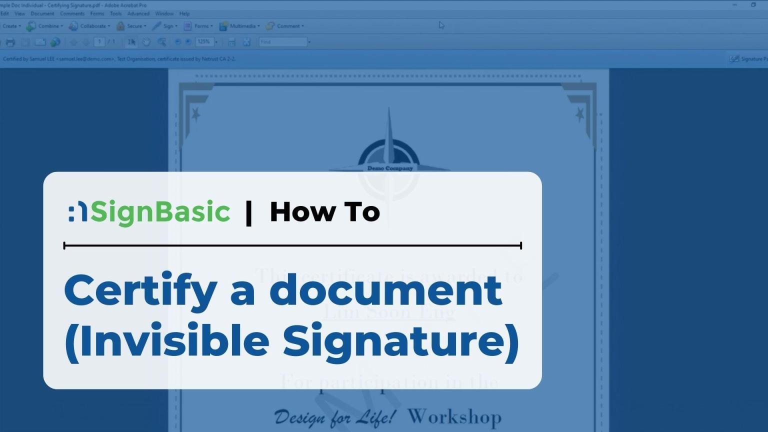 nSignBasic | AATL Digital Signing on PDF | Apply Online - Netrust