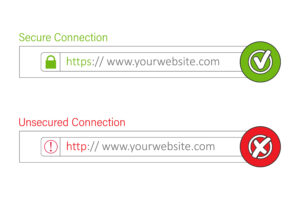 SSL Secure and Unsecured Connection