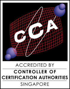 CCA logo large IMDA-accredited Certificate Authority