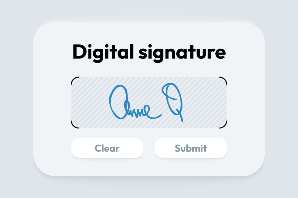 digital signature