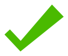 green tick