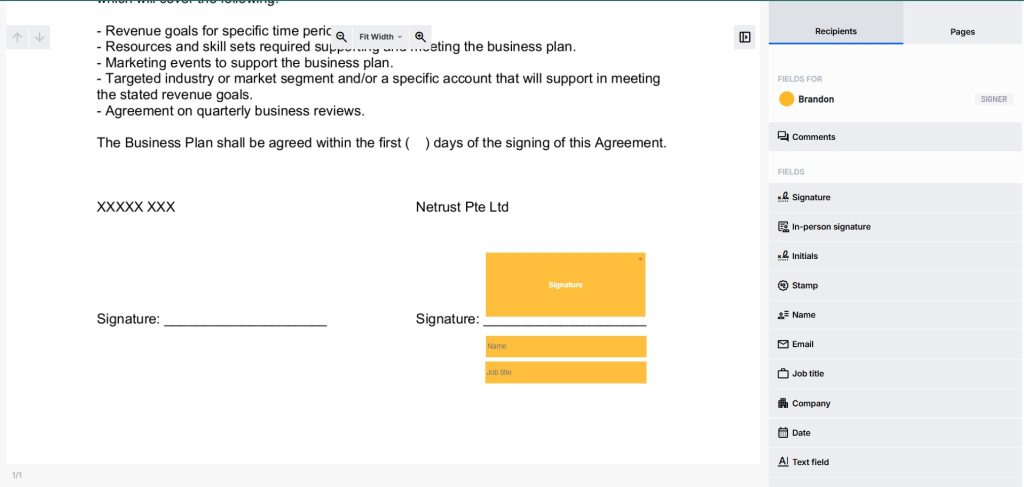 SH10 Document preparation