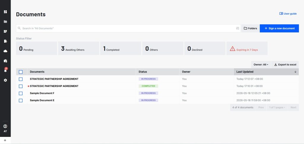 SH10 Tracking workflows