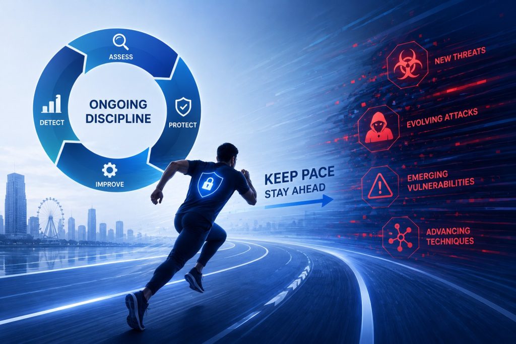 Cybersecurity Pace Stay Ahead